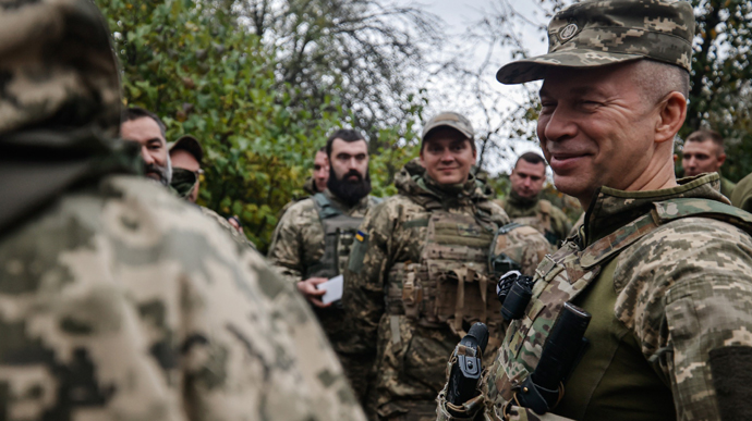 Сирський повідомив про позитивну динаміку на Бахмутському напрямку