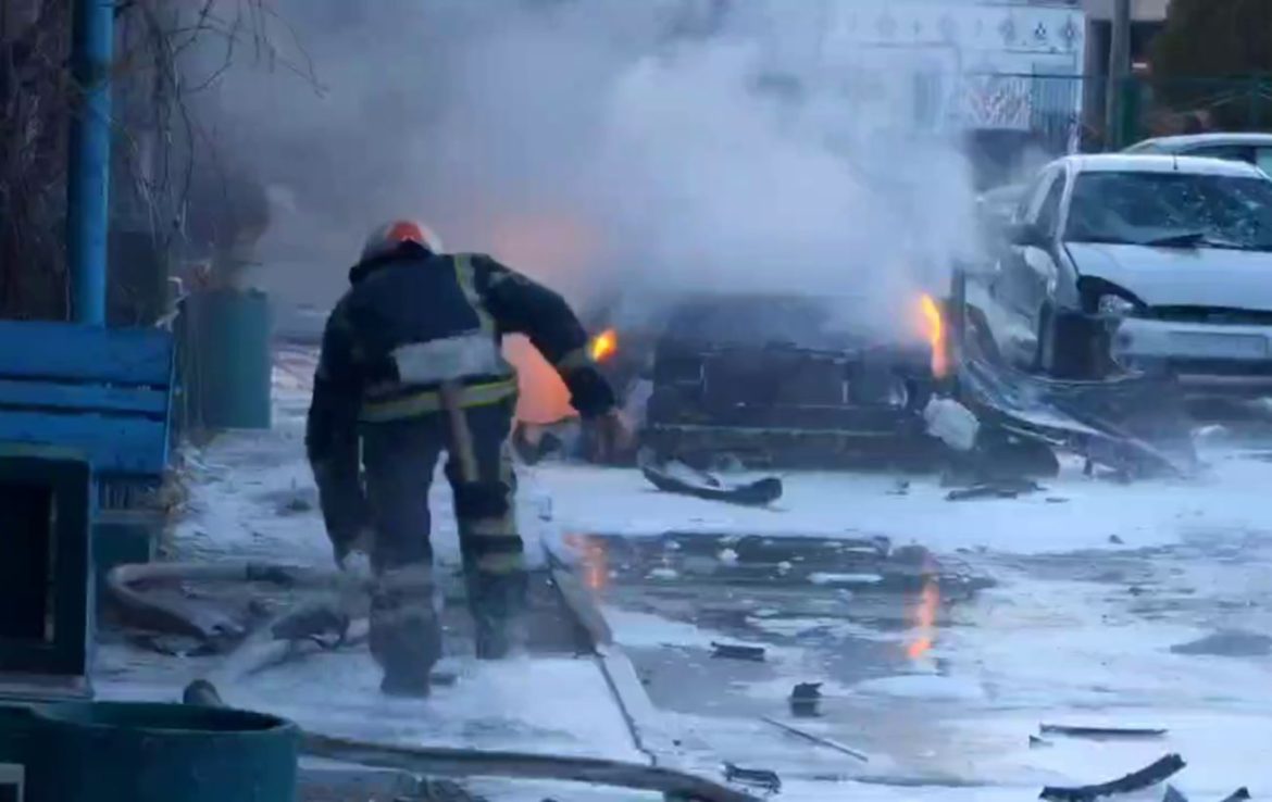 В Енергодарі вранці вибухнув автомобіль