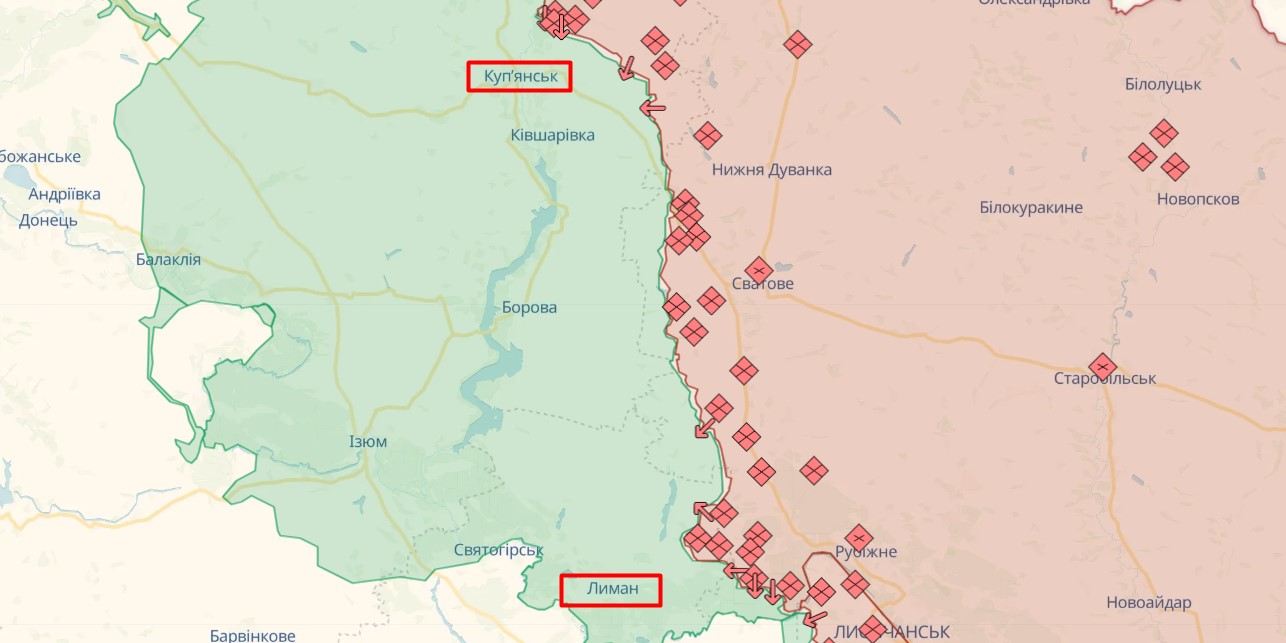 Куп’янську загрожує новий наступ, поки окупанти змістилися на Лиман – експерт