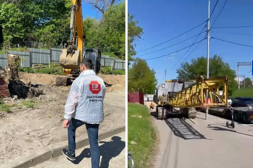 Байкове кладовище під забудову? ТОВ “Стар Ідеал Строй” затіяла сумнівні будівельні роботи на цвинтарі (фото, відео)