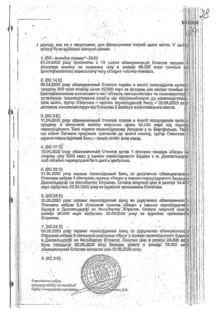 Наркоділок Кевін Стеклов, який переховується в Україні та будує новий ринок для свого надприбуткового «бізнесу»