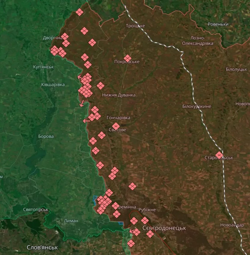 Ворог намагається вийти на адмінкордони Луганщини,- військовий