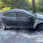 У Києві підпалили автомобіль громадської активістки: поліція затримала зловмисників