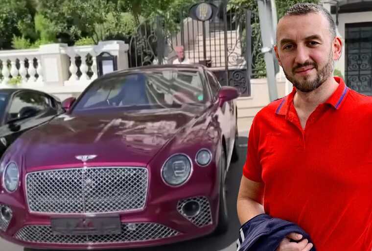 Слід піраміди «Хелікс» та Романа Фелика: Розкішний Bentley відомого тернопільського бізнесмена Артура Карп’юка засвітився у Монако