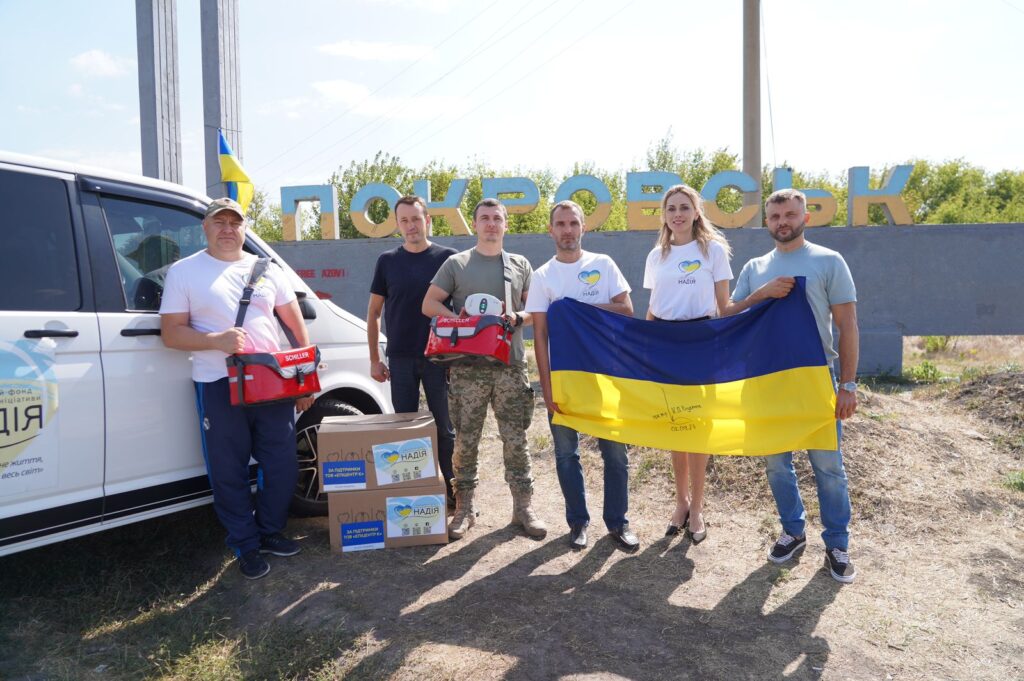 Обладнання для стабпунктів і мавіки для військових: БФ молодіжної ініціативи «Надія» працює на Донбасі