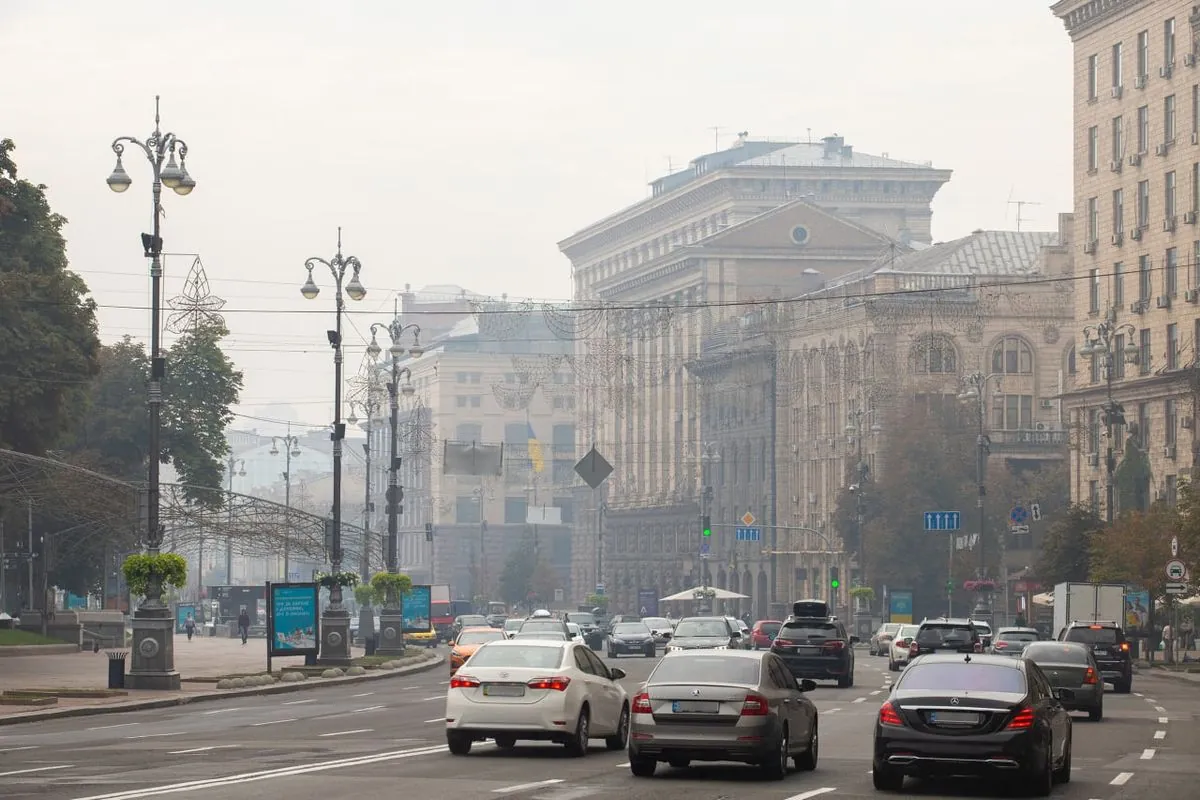 У Києві на ранок високий рівень забруднення повітря: радять обмежити провітрювання