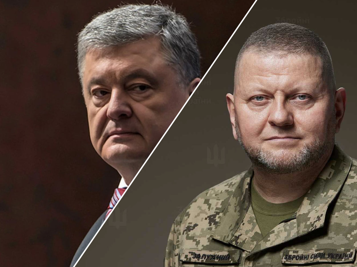 Залужний та Порошенко створюють політичний союз?