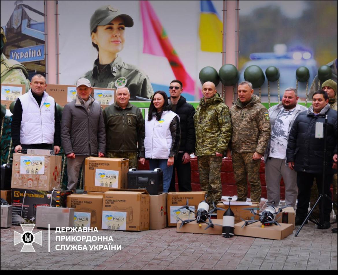 БФ молодіжної ініціативи «Надія», Валерій Дубіль, Віта Присяжнюк та партнери передали РЕБи й обладнання прикордонникам