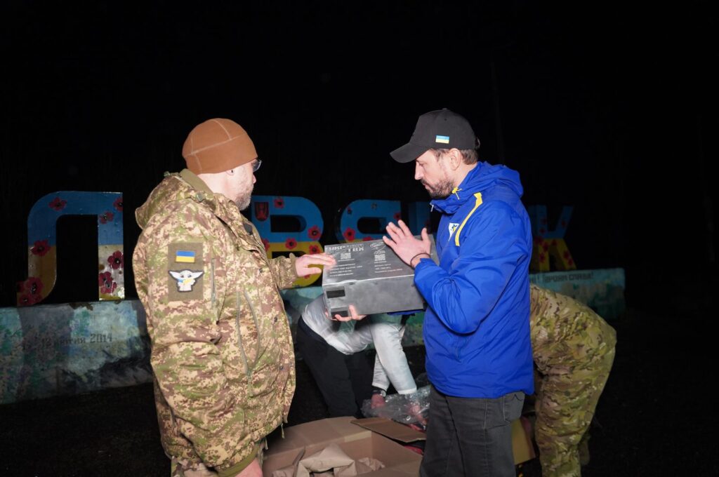 Валерій Дубіль, Анатолій Шкрібляк і БФ «Надія» доставили військовослужбовцям РЕБи на 10 мільйонів гривень