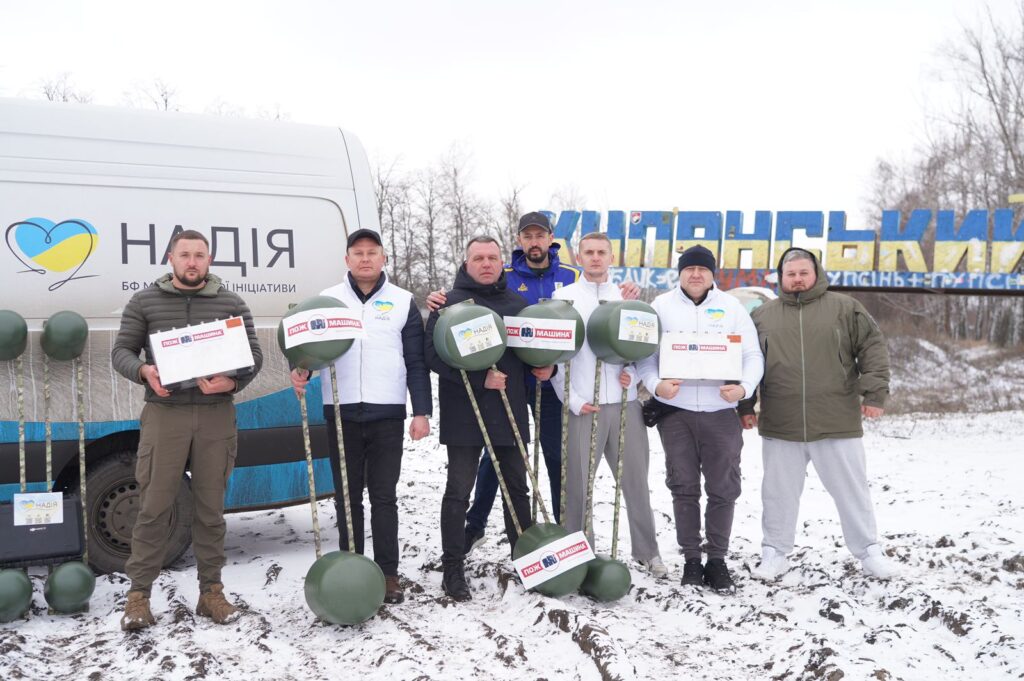 Валерій Дубіль і БФ «Надія» передали РЕБи на Куп’янський та Лиманський напрямки за підтримки Олега Аверʼянова та компанії «Пожмашина»