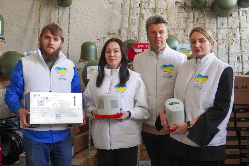 БФ молодіжної ініціативи «Надія», Валерій Дубіль та Віта Присяжнюк передали понад 800 одиниць техніки для Сил оборони України 2 БФ молодіжної ініціативи «Надія», Валерій Дубіль та Віта Присяжнюк передали понад 800 одиниць техніки для Сил оборони України