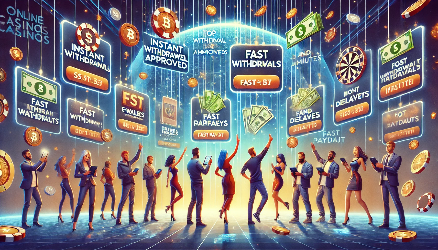 Онлайн казино с выводом денег: лучшие платформы для быстрых выплат
