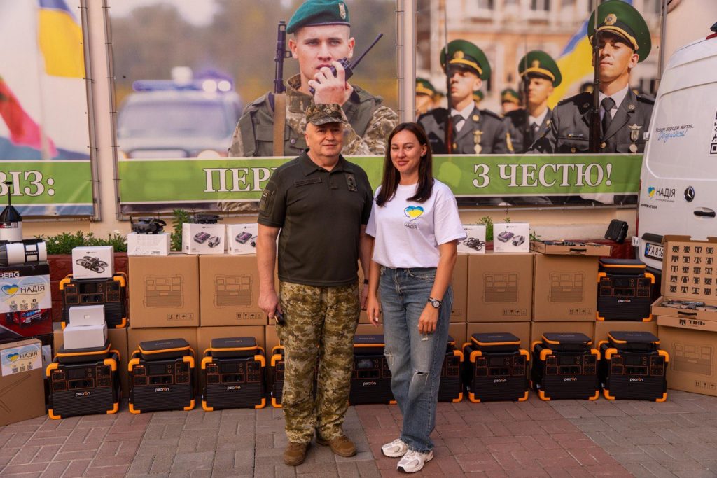 Фонд «Надія», Валерій Дубіль та Віта Присяжнюк передали прикордонникам допомогу на понад 30 мільйонів гривень