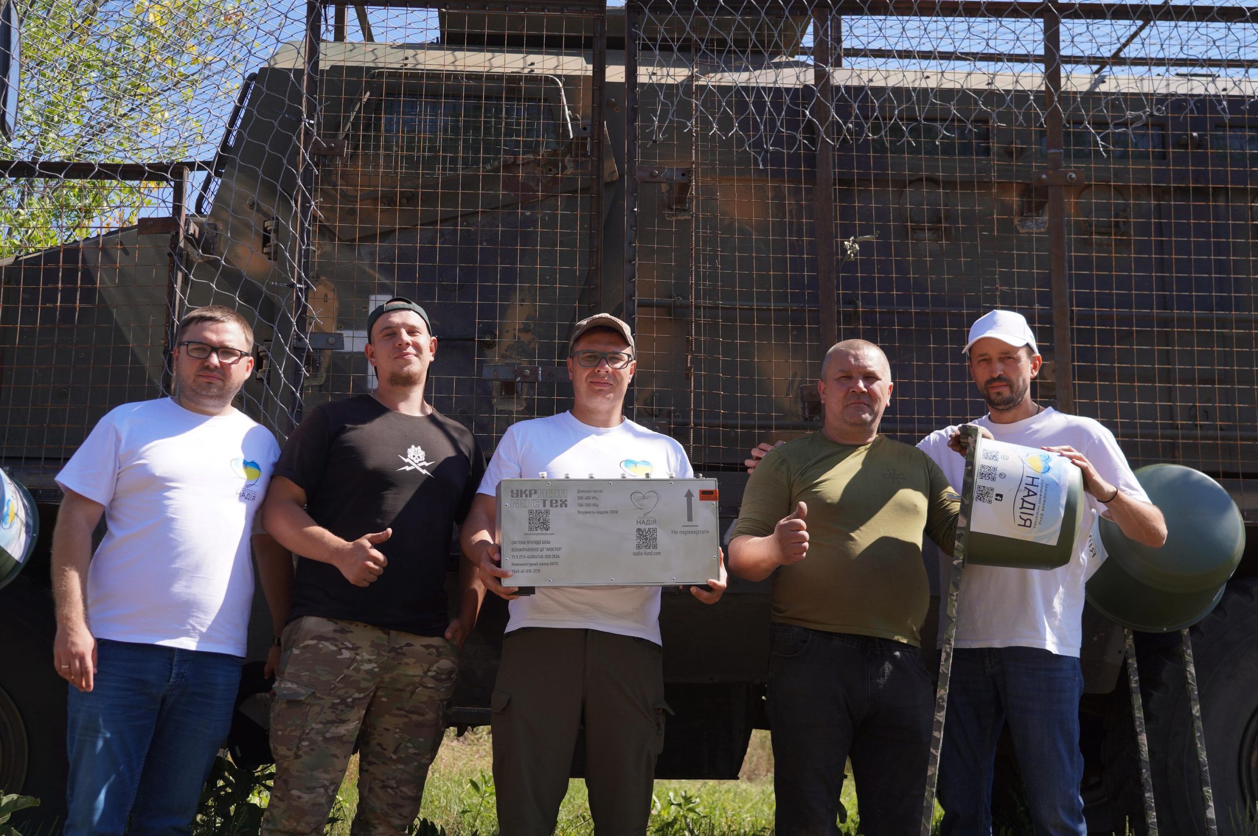 Підрозділи Сил оборони на Сході отримали EasyPulse, РЕБ і Starlink від фонду «Надія» та Валерія Дубіля