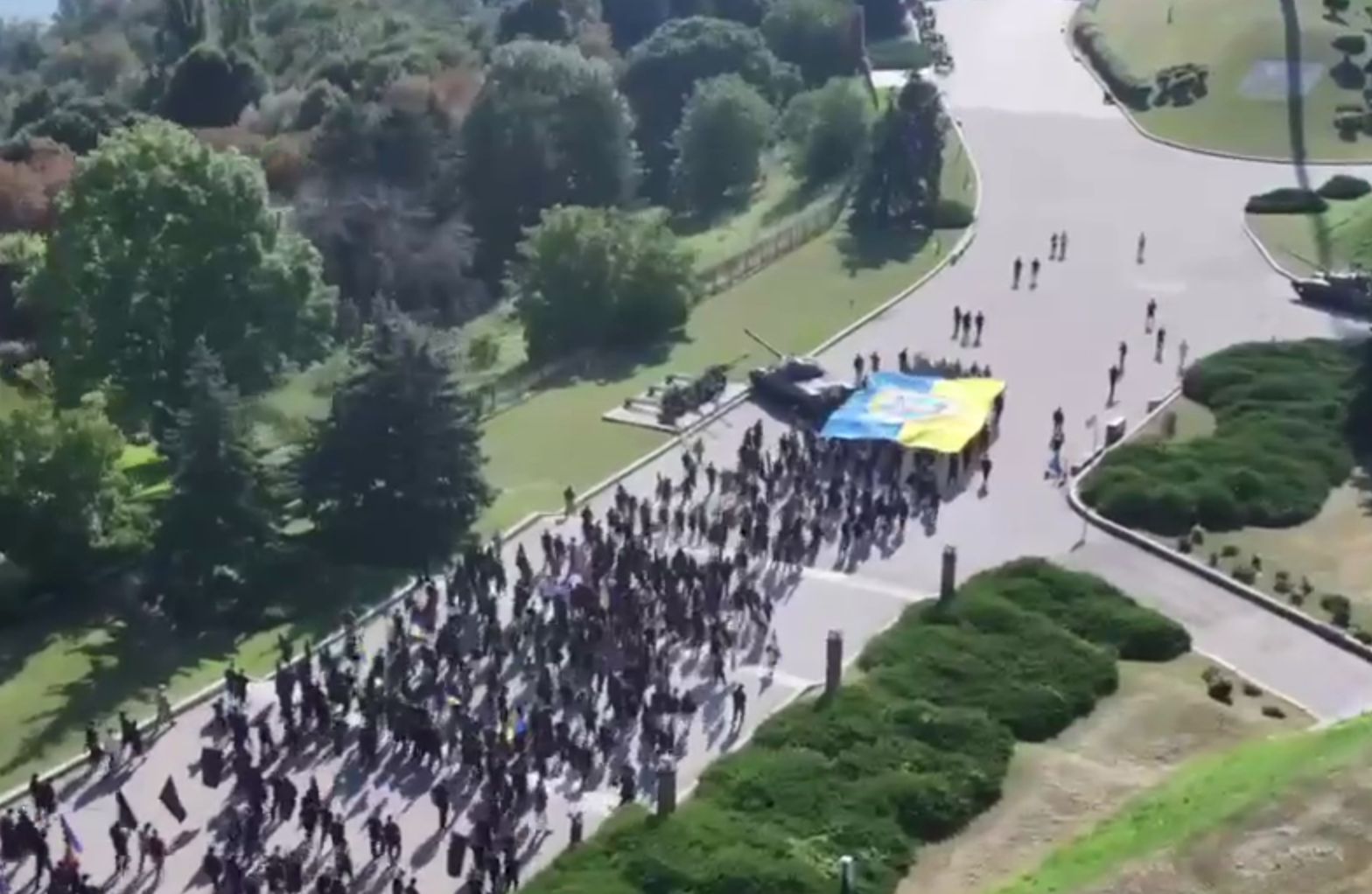 У День воєнної розвідки пройшла хода пам’яті на честь полеглих у війні з росією (відео)