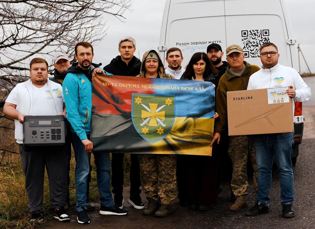 361-ша місія на фронт: фонд «Надія» та Валерій Дубіль передали обладнання військовим на харківський напрямок 3 361-ша місія на фронт: фонд «Надія» та Валерій Дубіль передали обладнання військовим на харківський напрямок